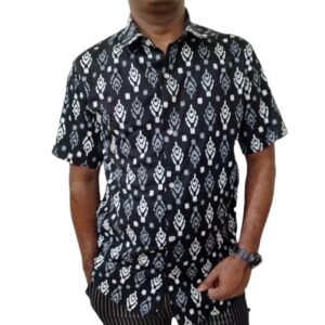HalfsleeveshirtPrintDigitalFabric100%slubcottonColour Black